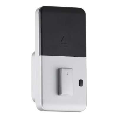 Fingerprint Door Lock Set, Electronic Biometric Deadbolt Keyless Entry Door Lock with Handle, Pioneering Easy-Grip Design, Auto Locking, One-Time Code, Anti-Peeking Password, for Home, Silver