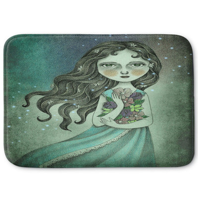 Tapis pour salle de bain en mousse mémoire amalia k.