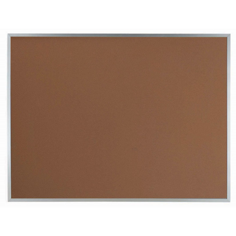 Wall Cork Bulletin Board, 36" H x 48" W, Duck Egg