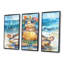 Ensemble d'art mural Saligurar - Tortue-107205330-107205333