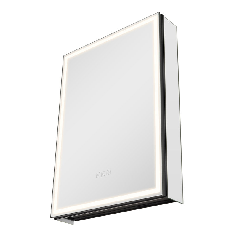 Armoire à pharmacie lumineuse avec miroir 20 po x 28 po