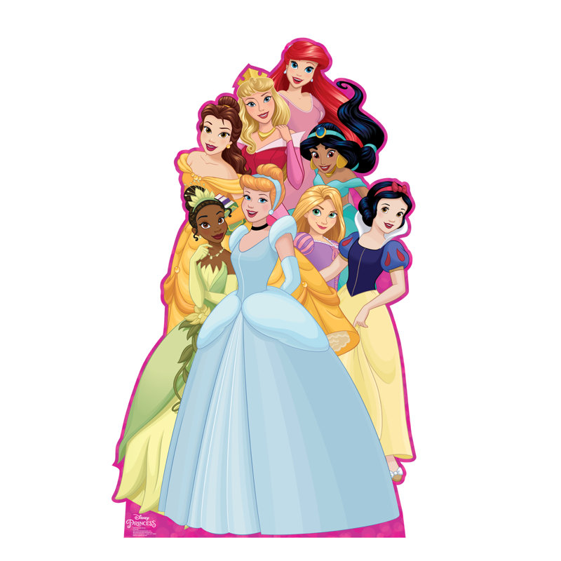 Disney Princess Group Life-Size Cardboard Standee