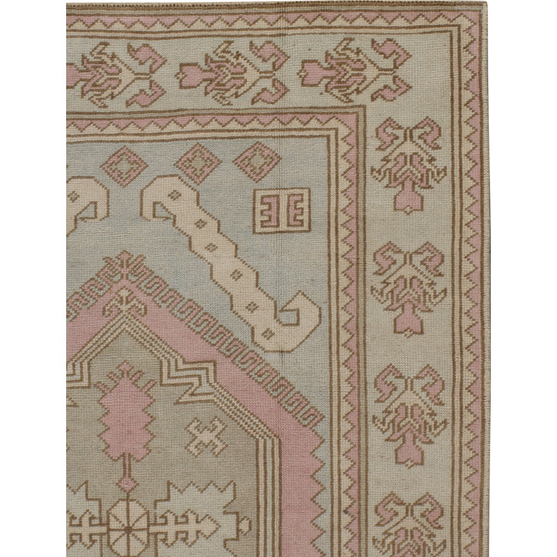 Tapis turc rétro Oushak