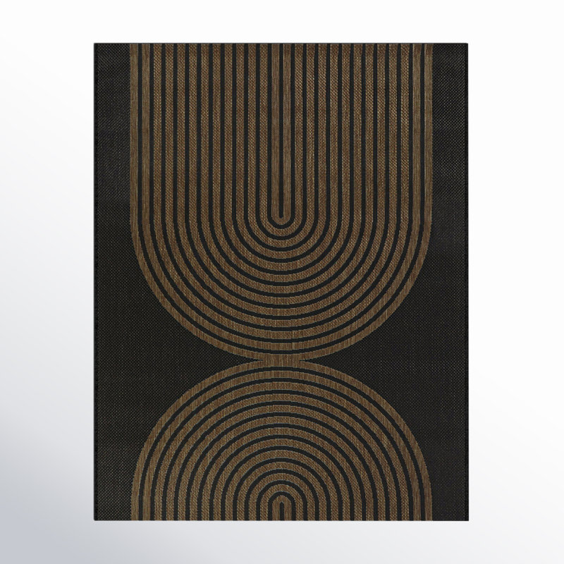 Sophia Flatweave Indoor / Outdoor Area Rug , Rectangle 7'10" x 10'