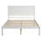 Wood Full Platform Bed Frame With Headboard, Slat Support And No Box Spring Needed, Espresso-1649191810