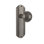 Bouton de porte pour mortaise intérieure avec plaque longue décorative