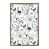 Toile avec cadre en bois brun