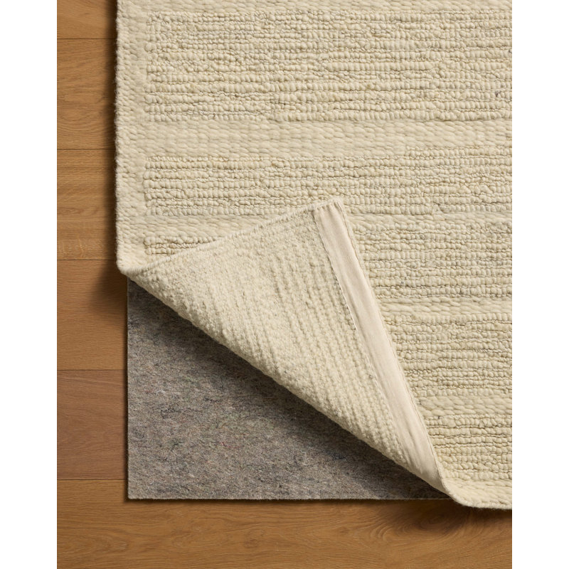 Leanne Ford x Loloi Lennox Bone Area Rug, Rectangle 5'6" x 8'6"