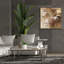  «Golden Gray» par Kari Brooks, art mural sur toile, 37 po x 37 po-1602315395