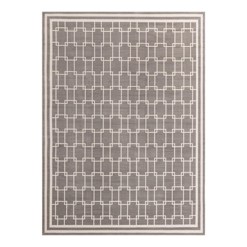 Jill Zarin Metropolitan Uptown Rug Gray, Rectangle 9' x 12'