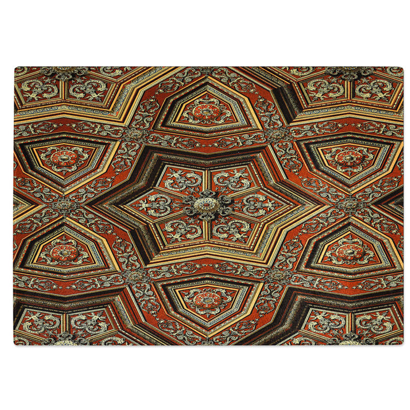 Tempered Glass a Renaissance Chopping Board, 28.5 cm W x 20 cm L