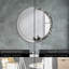 Huldar Glass Flat Wall Mirror