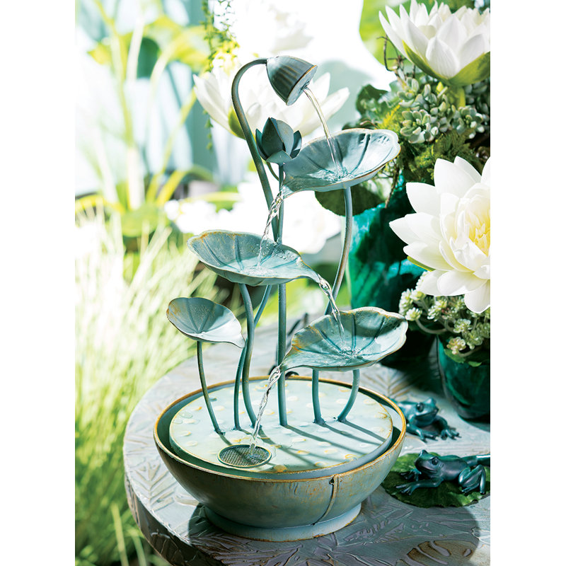 Fontaine en métal pour lis de lys inférieur Failand