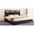 Naumann Upholstered Bookcase Storage Bed-930087538-932650335