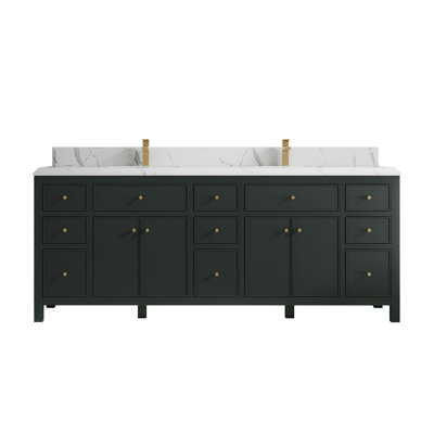 Ensemble de meuble-lavabo double 84 po Sonoma