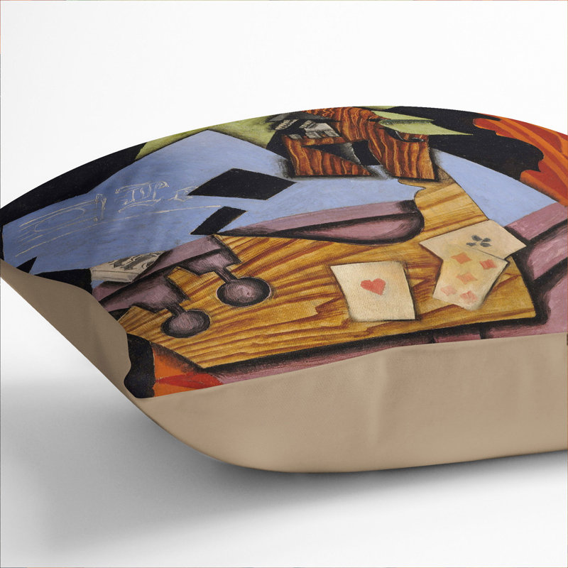 Violin Still Life Vol.2 Scatter Cushion, 55cm H x 55cm W x 20cm D, Stone