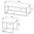 Rosey 3-Piece Coffee Table Set in Mango