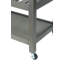 Chariot de cuisine 45 po en acier inoxydable avec tiroirs Carbin-1348999920
