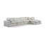 Canapé modulaire 5 pièces rembourré-87149725