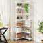 Floki Corner Bookcase-1826468025