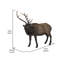 ELK NORTH AMERICAN STATUE