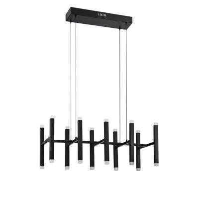 Luminaire suspendu 20 lumières DEL Zandre