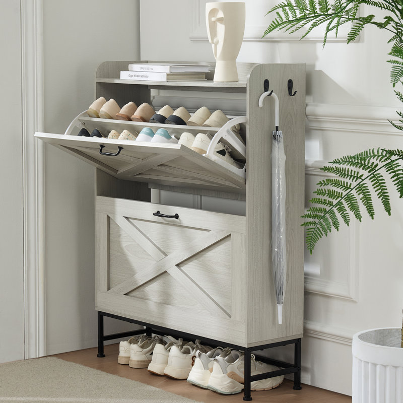Armoire à chaussures, Gris
