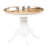 Kaneshiro 37.25 " Extendable Round and Oval Dining Table-657491769