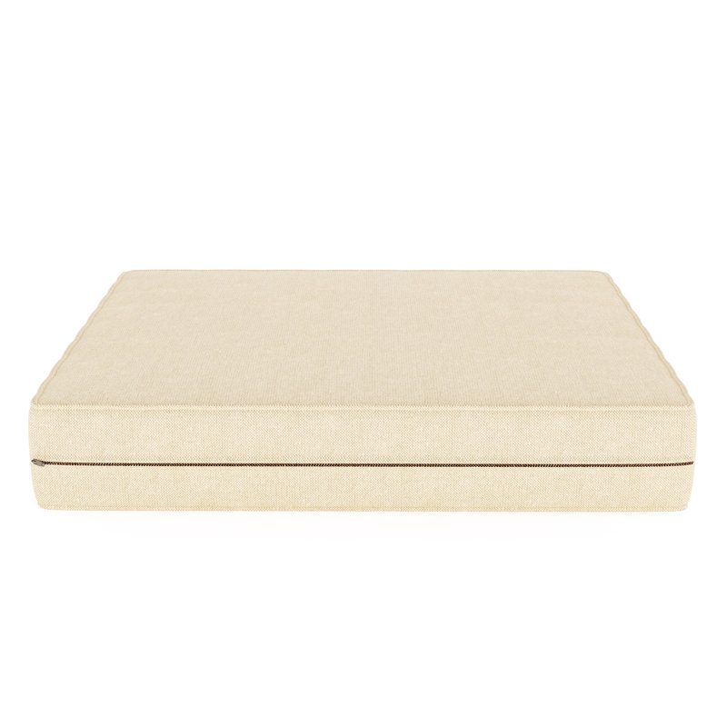 Sunbrella® Outdoor Ottoman Cushion, 3.5" H x 23.5" W x 20.5" D, Sunbrella® Canvas Canvas