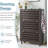 Slim Shoe Rack With Flip Drawers, Hanging Hooks, Adjustable Panels, And Slits Design For Entryway Organization And Shoe Storage