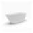 71 inch artificial stone solid surface freestanding bathroom bathtub