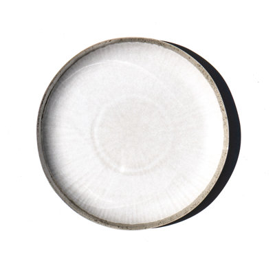 Assiette à salade en mélamine Coastal Reactive NewWave - blanc - 8,5 po - ensemble de 6