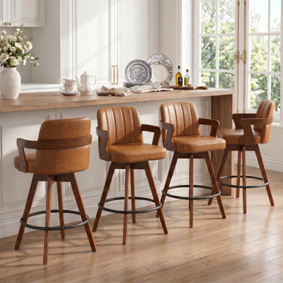Tabouret de bar pivotant Jarissa