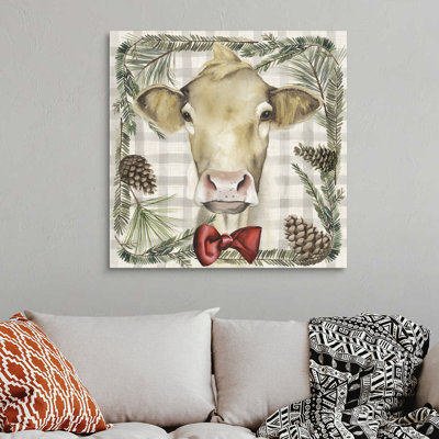 «A Farmer's Christmas Collection G», reproduction d'art sur toile