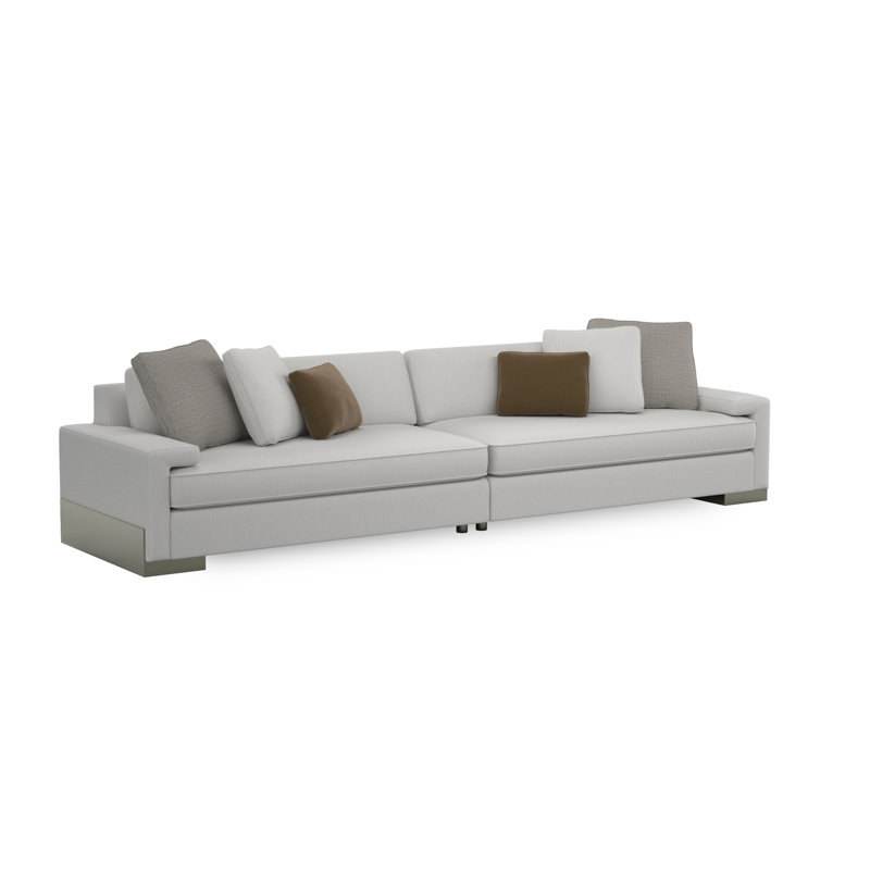 I'm Shelf-ish Sofa, Light Gray/Gray/Brown