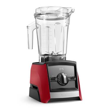  Wolf Gourmet High-Performance Blender, 64 oz Jar, 4 program  settings, 12.5 AMPS, Blends Food, Shakes and Smoothies, Red Knob, Stainless  Steel (WGBL100S): Home & Kitchen