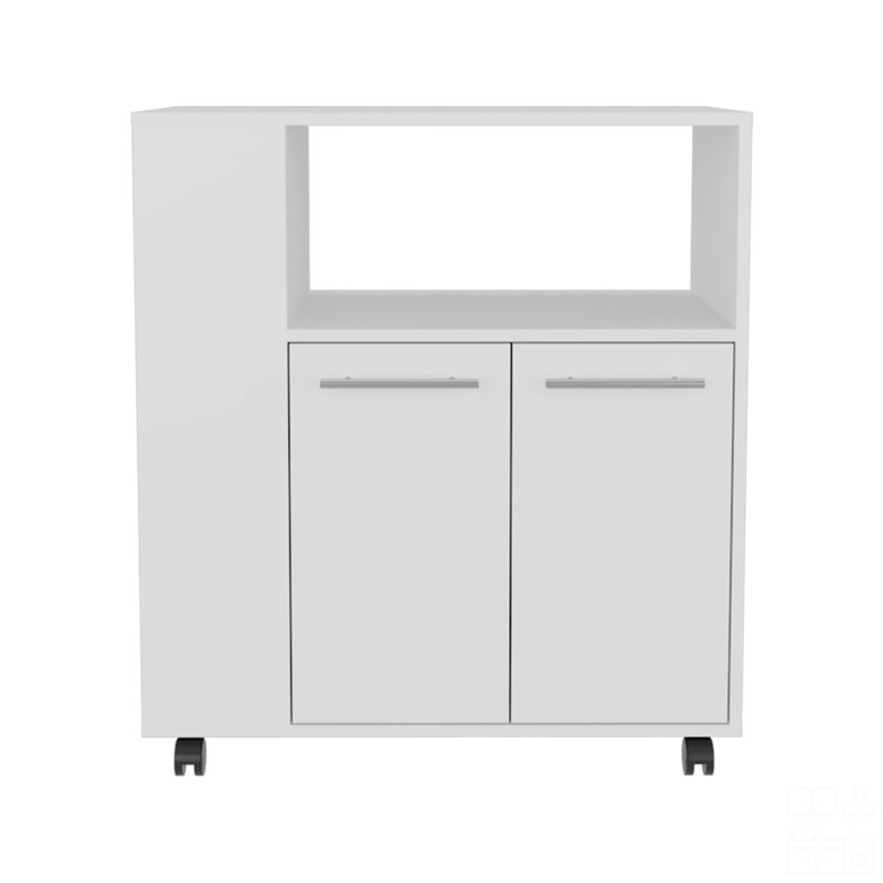Kitchen Cart, White