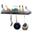 Gourmet Handcrafted Bookshelf Wall Mounted Pot Rack-722633908