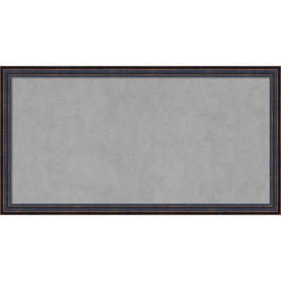 Tableau magnétique à cadre arrondi bronze foncé