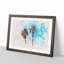 Los Angeles Palm Trees Watercolour - Picture Frame Graphic Art Print-56739116-56739117