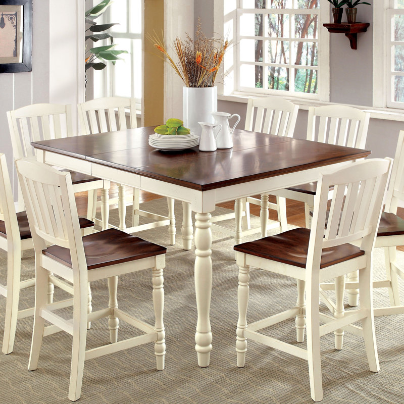 Laureus 9 Piece Counter Dining Table Set