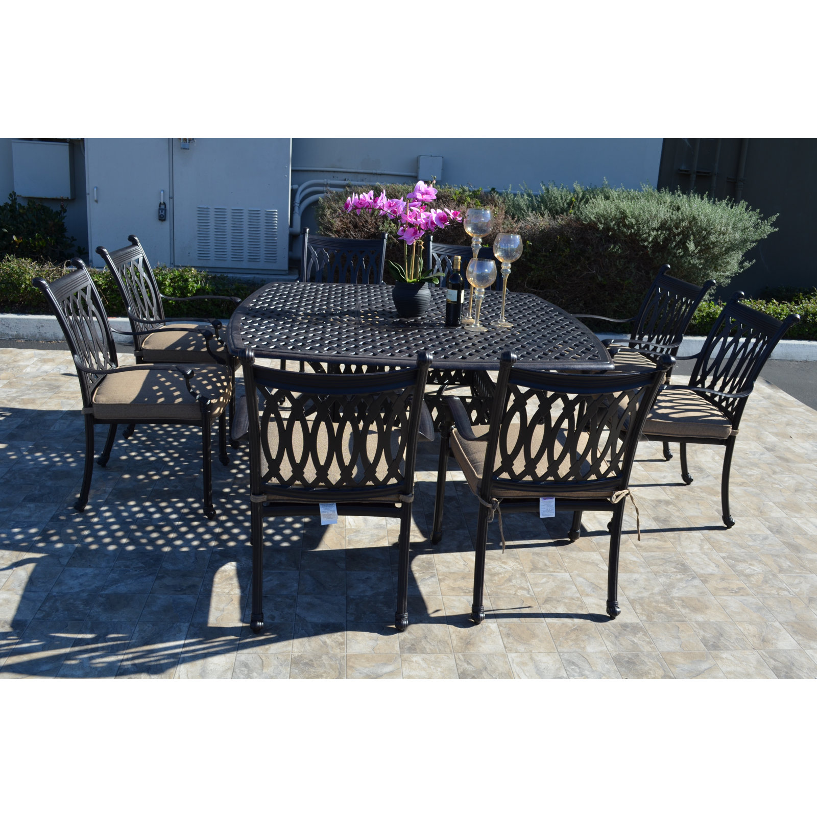 Brockport 64" Patio Dining Set