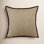 20" x 20" Handwoven Linen Pillow Cover