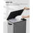 Laundry Hamper With Lid 100L Large & Tall Collapsible Laundry Basket, Clothes Hamper