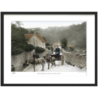 Chalford, The Village 1910 by Francis Frith - Single Picture Frame Print