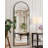 Arched  Metal Oversized Full-Length Mirror-2000019569-1999766904