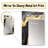 Gold And Grey Abstract Marble Mirage I - Marble Decorative Mirror, Gold Wall Mirror, Printed Metal Art-278855387