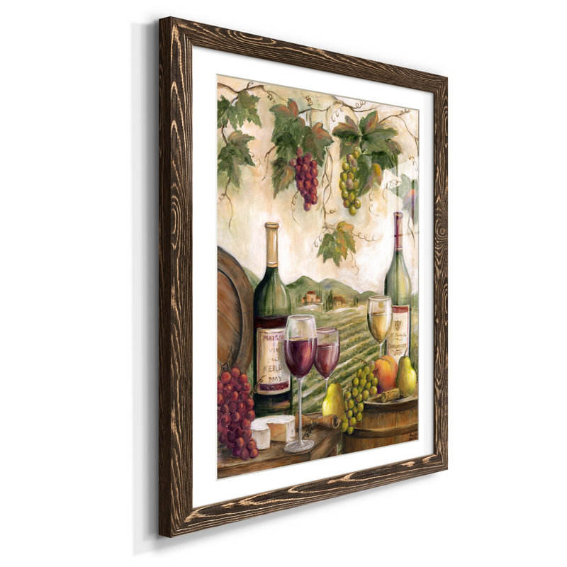 «Pretty Pampas I», reproduction d'art, H 44 po x l 31 po x P 1 po, Papier, cadre noyer, Blanc