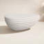 Albin Concrete Outdoor Coffee Table, White
