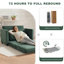 Fauteuil-lit 52 po en chenille-961928389
